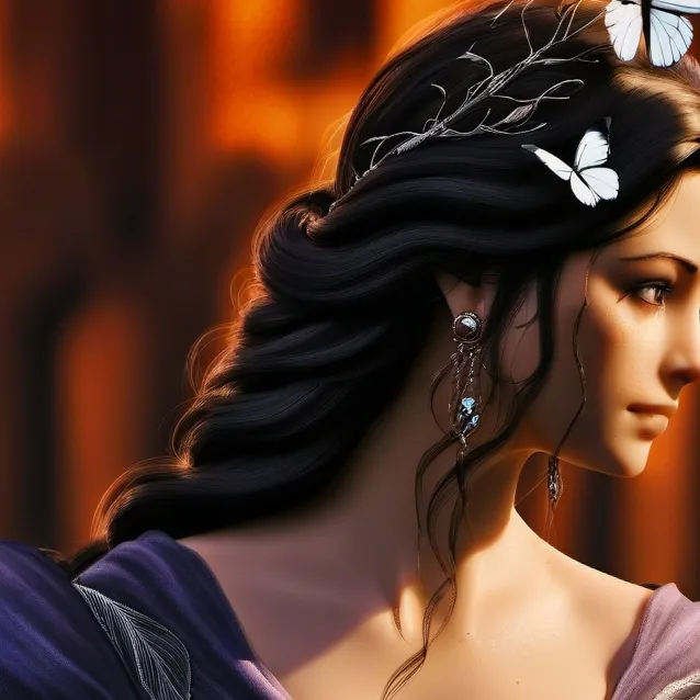 chat with ai character: la femme🦋 💜