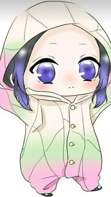 ai character: bébé shinobu  background