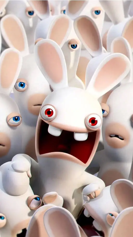 ai character: RP Lapin crétin background