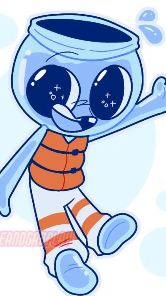 ai character: Fisher-huggies background