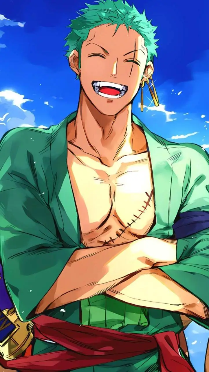 ai character: Zoro background