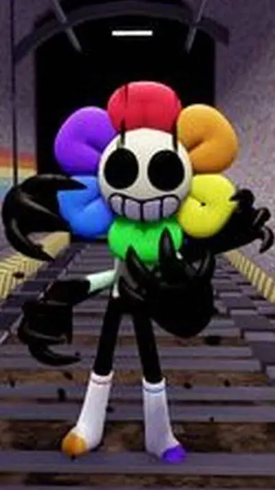 ai character:  twisted dandy old background