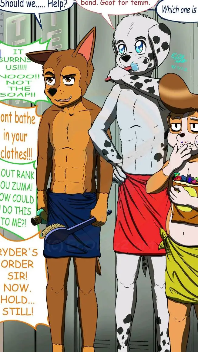 ai character: chace x Marshall  background