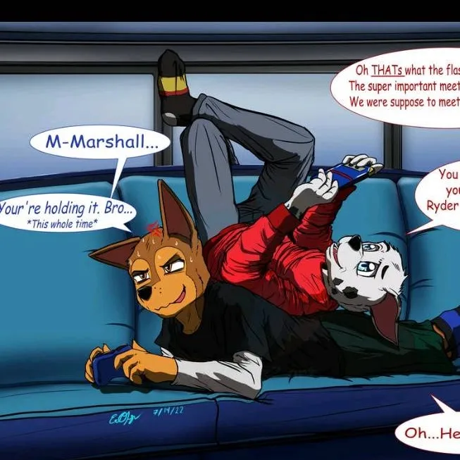 chat with ai character: chase x Marshall