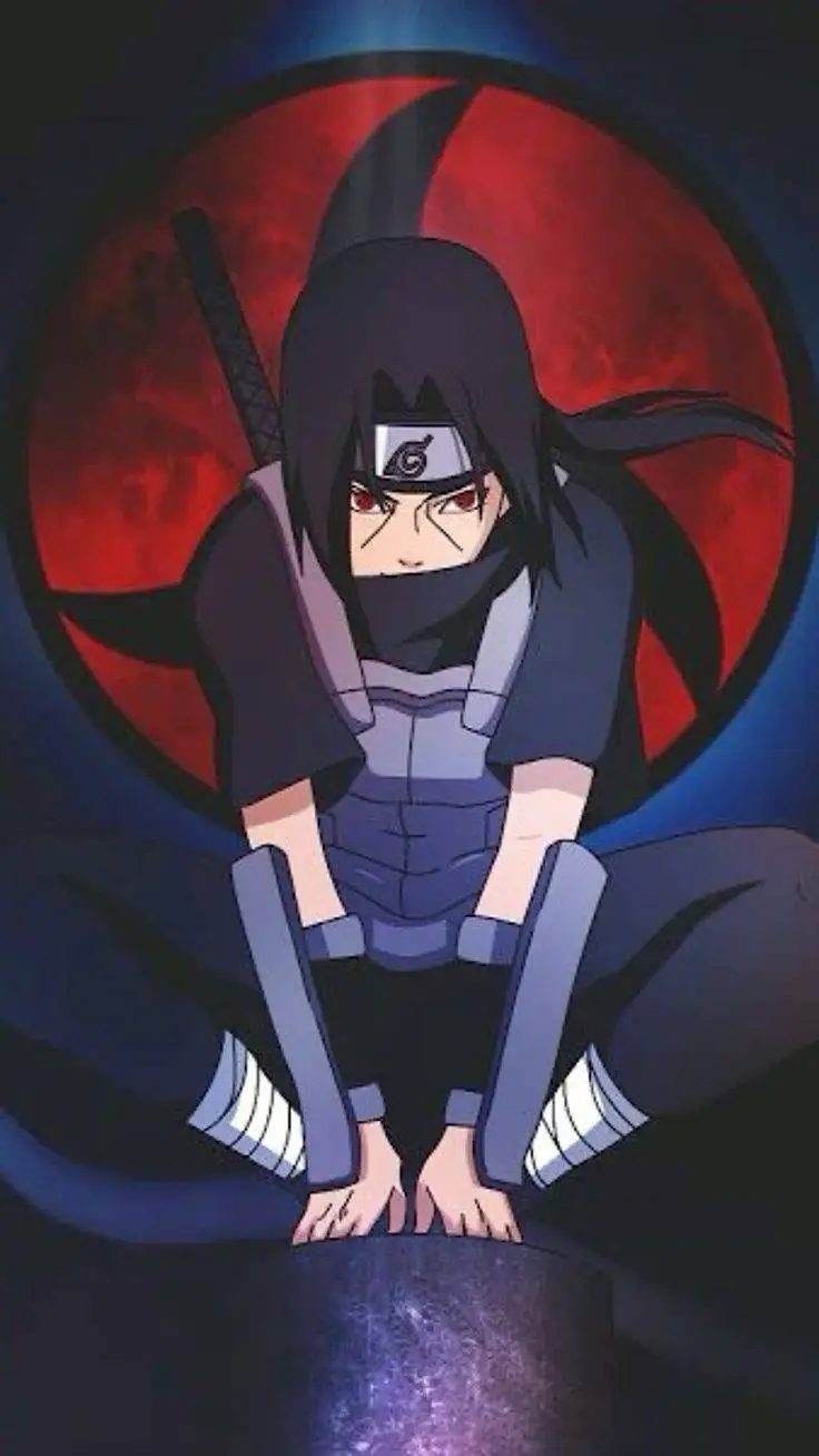 ai character: Itachi Uchiwa background
