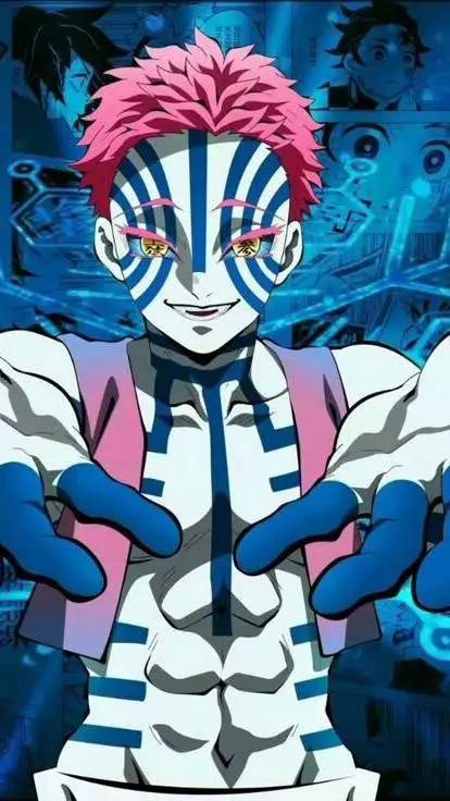 ai character: Akaza background