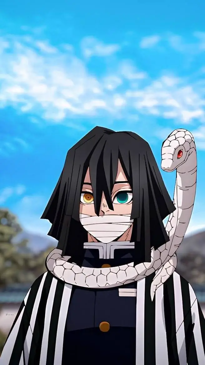 ai character: Iguro Obanai background