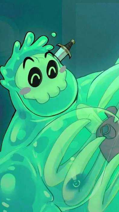 ai character: Blob background