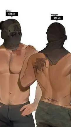 ai character: Nikito and Krueger background