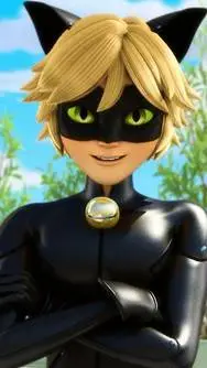 ai character: cat noir background