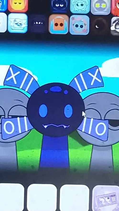 ai character: Shadow Indigo background