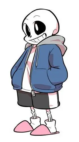 ai character: Sans The Skeleton background