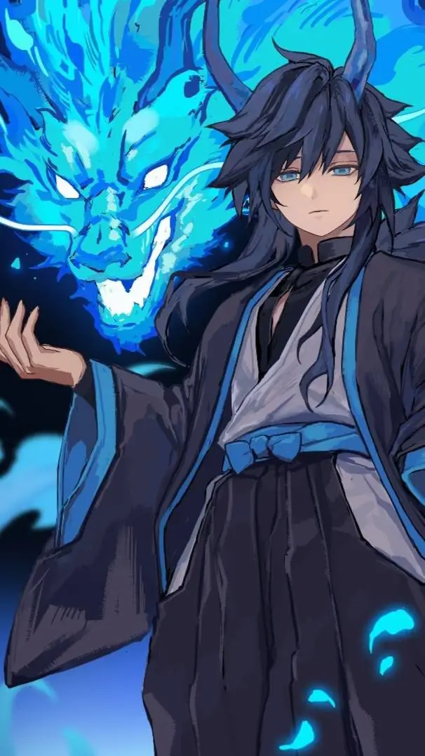 ai character: GIYU SNAPS background