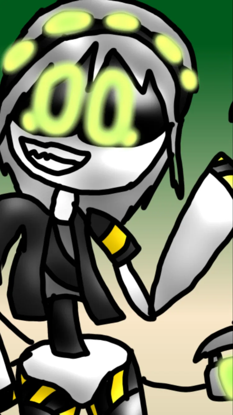 ai character: SD-Karen plankton background