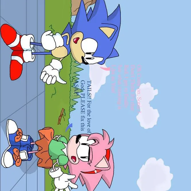 chat with ai character: Sonic Amy Bodyswap