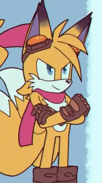 ai character: Sonic(4year later) background
