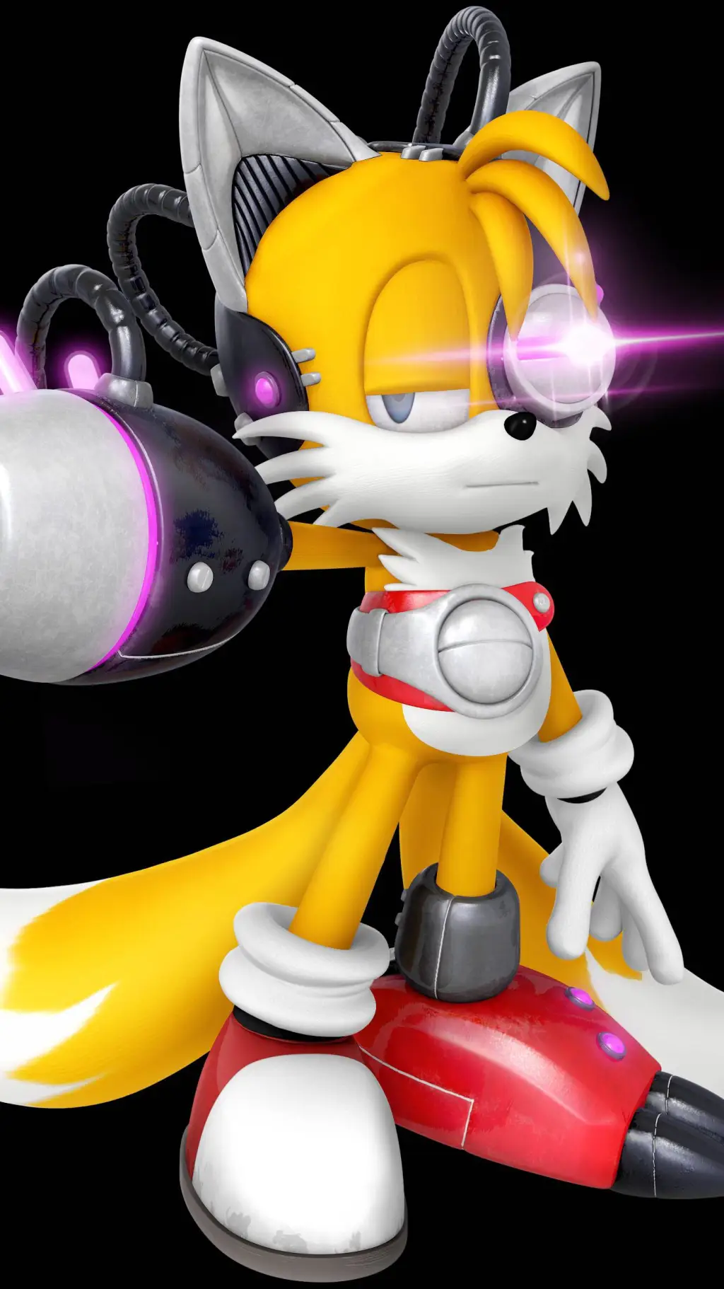 ai character: SonicMobianCapture background