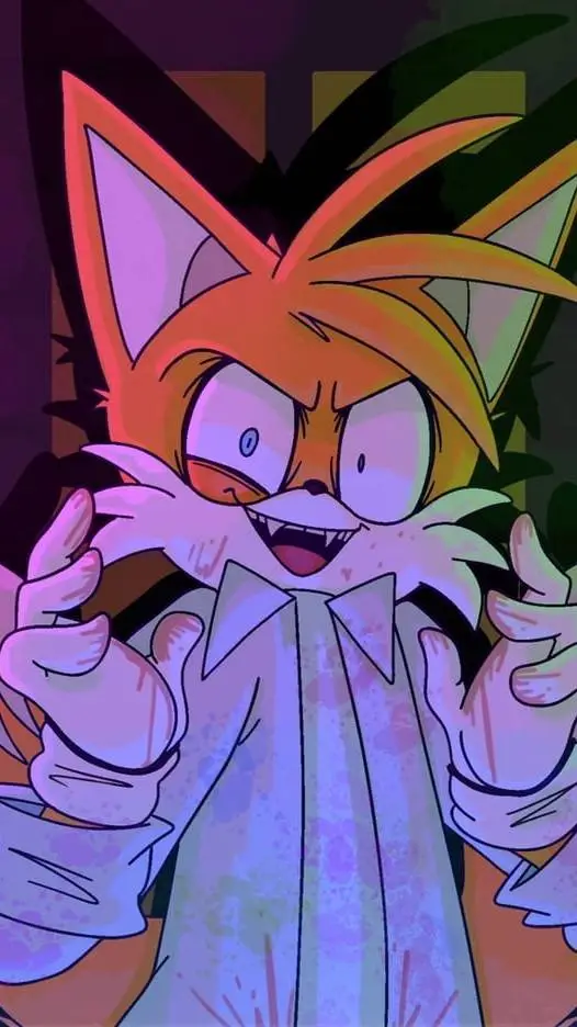 ai character: Villain Tails Au background