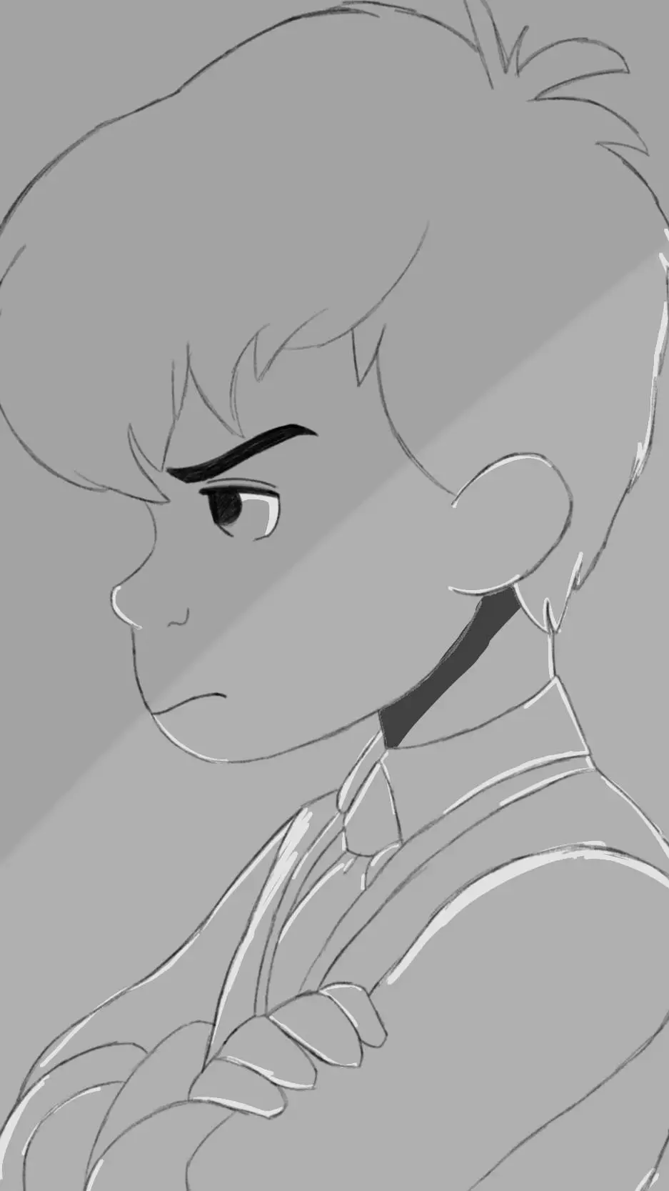 ai character: Christopher Robin  background