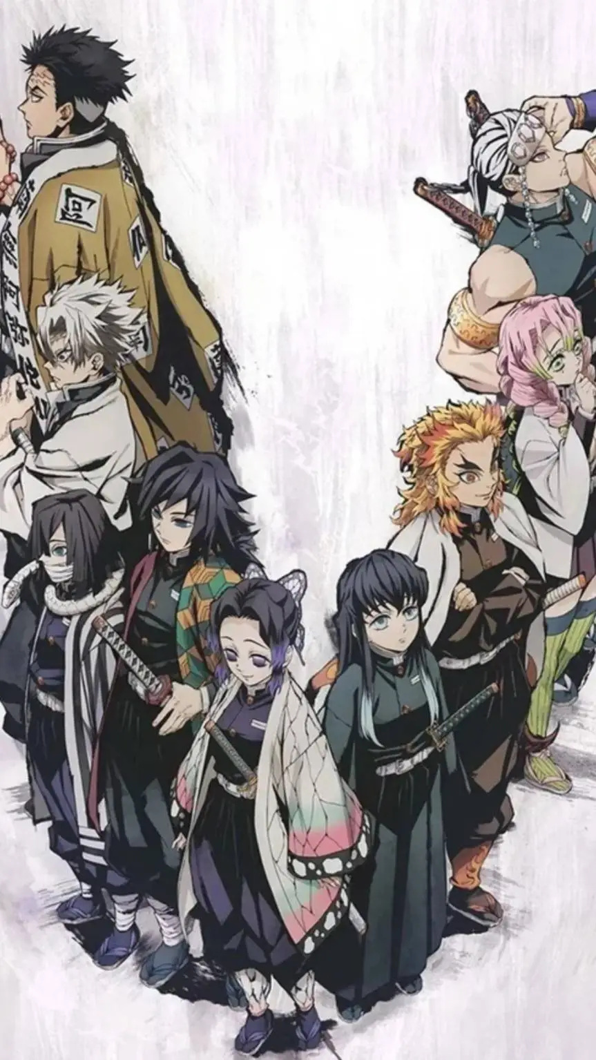 ai character: -Kny Hashira- background