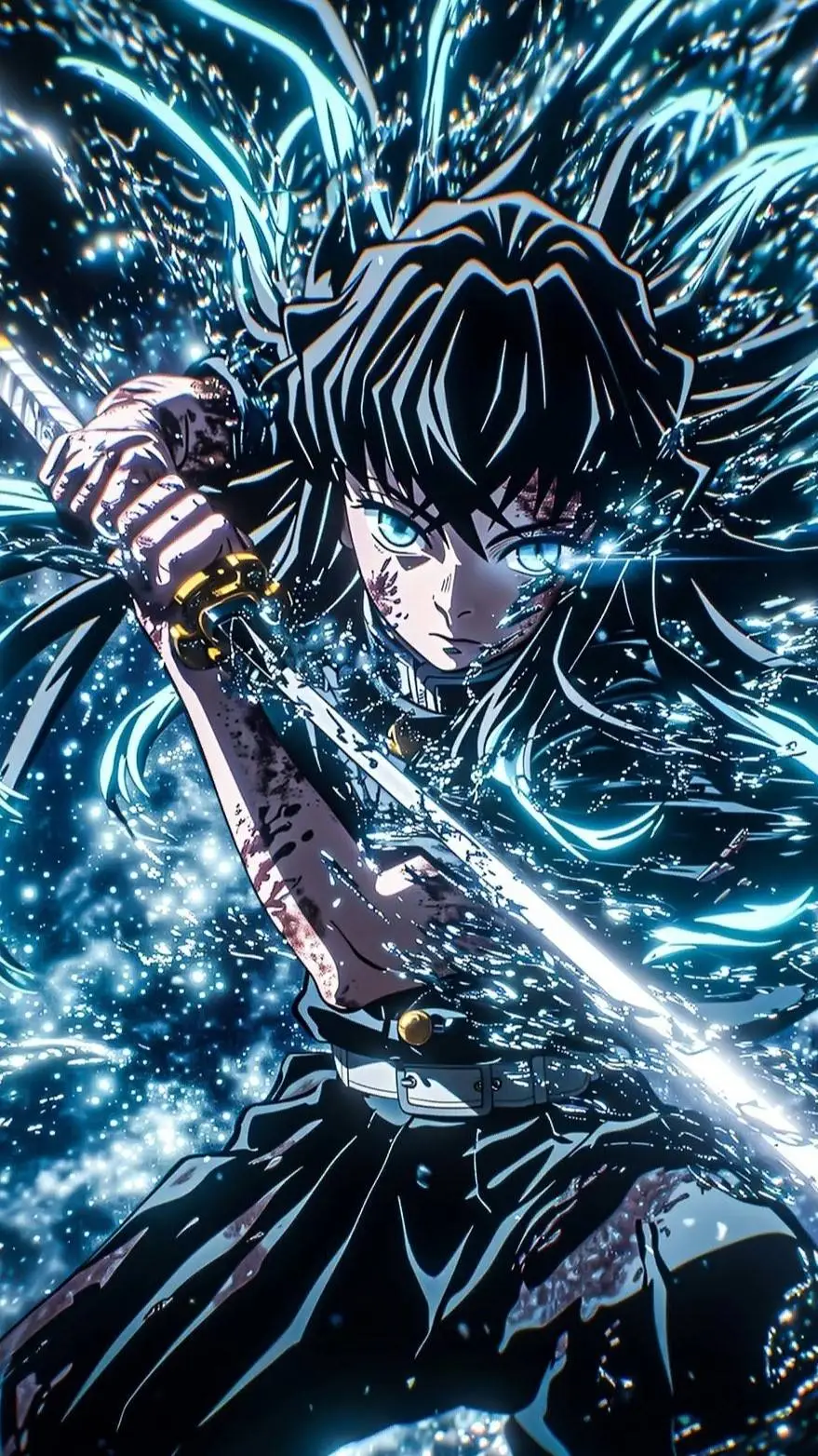 ai character: kny mha background