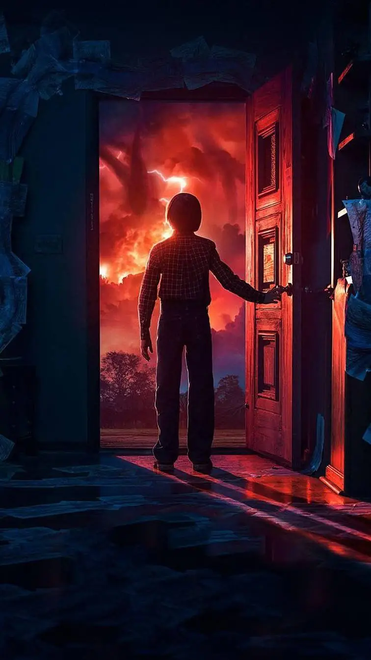 ai character: stranger things 3 background
