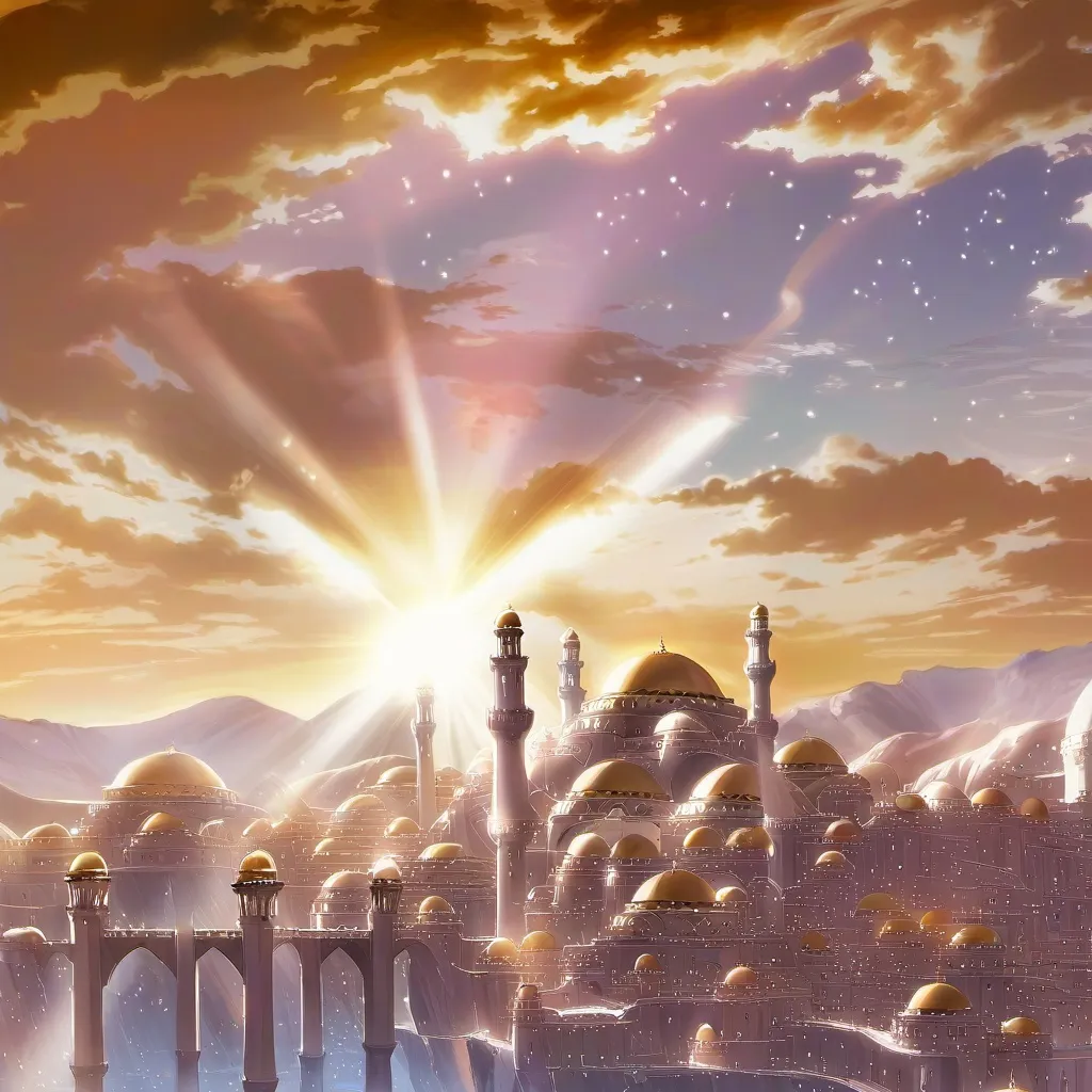 chat with ai character: Holy city