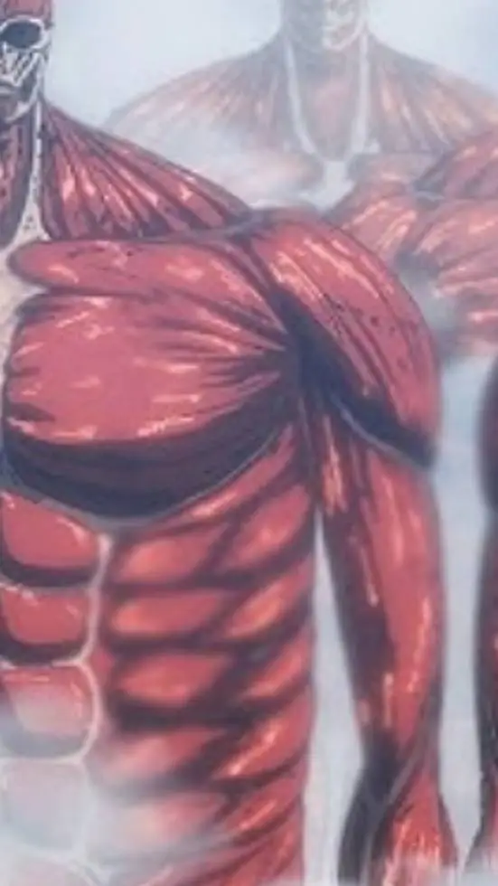 ai character: AOT THE Rumbling background