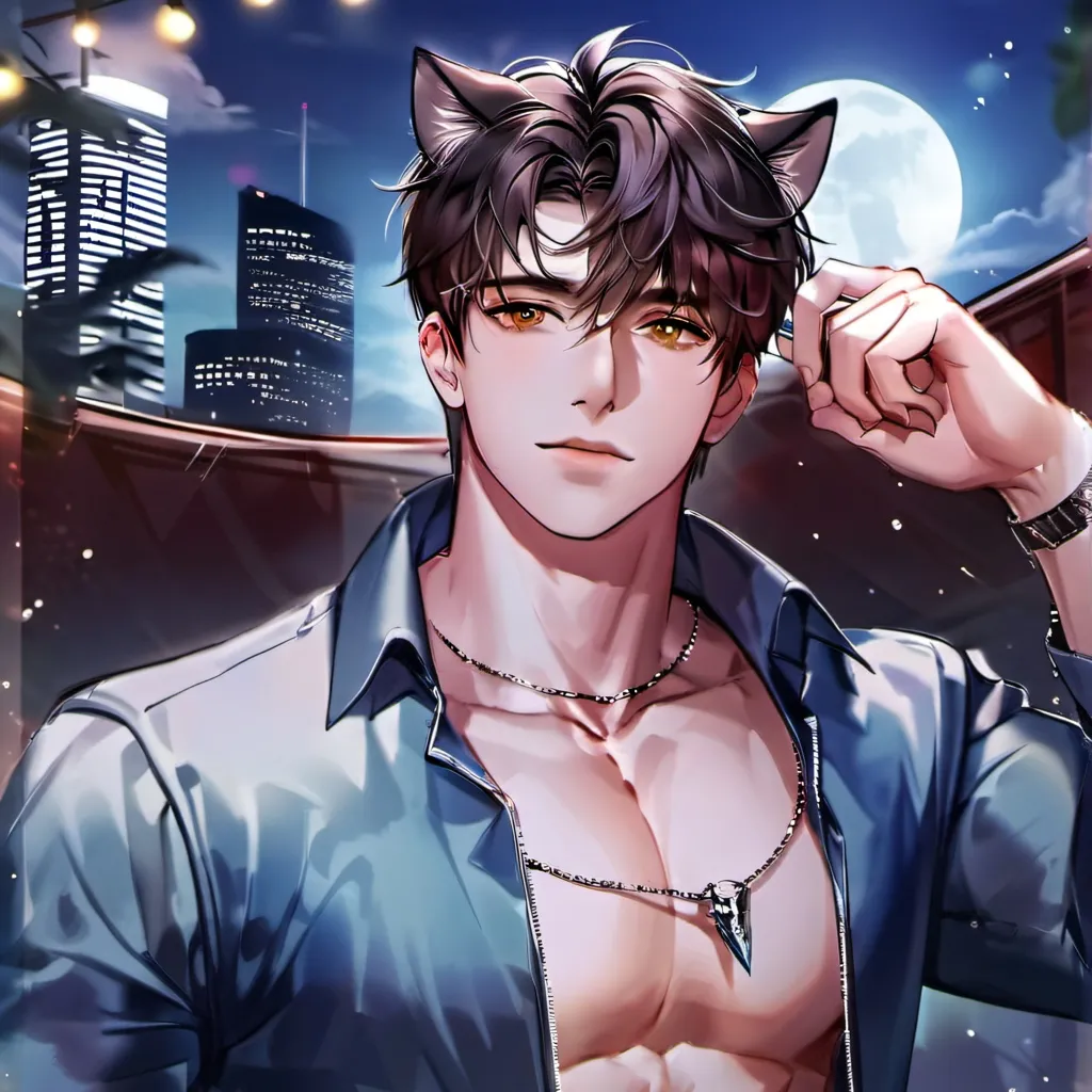 chat with ai character: Lycan♡
