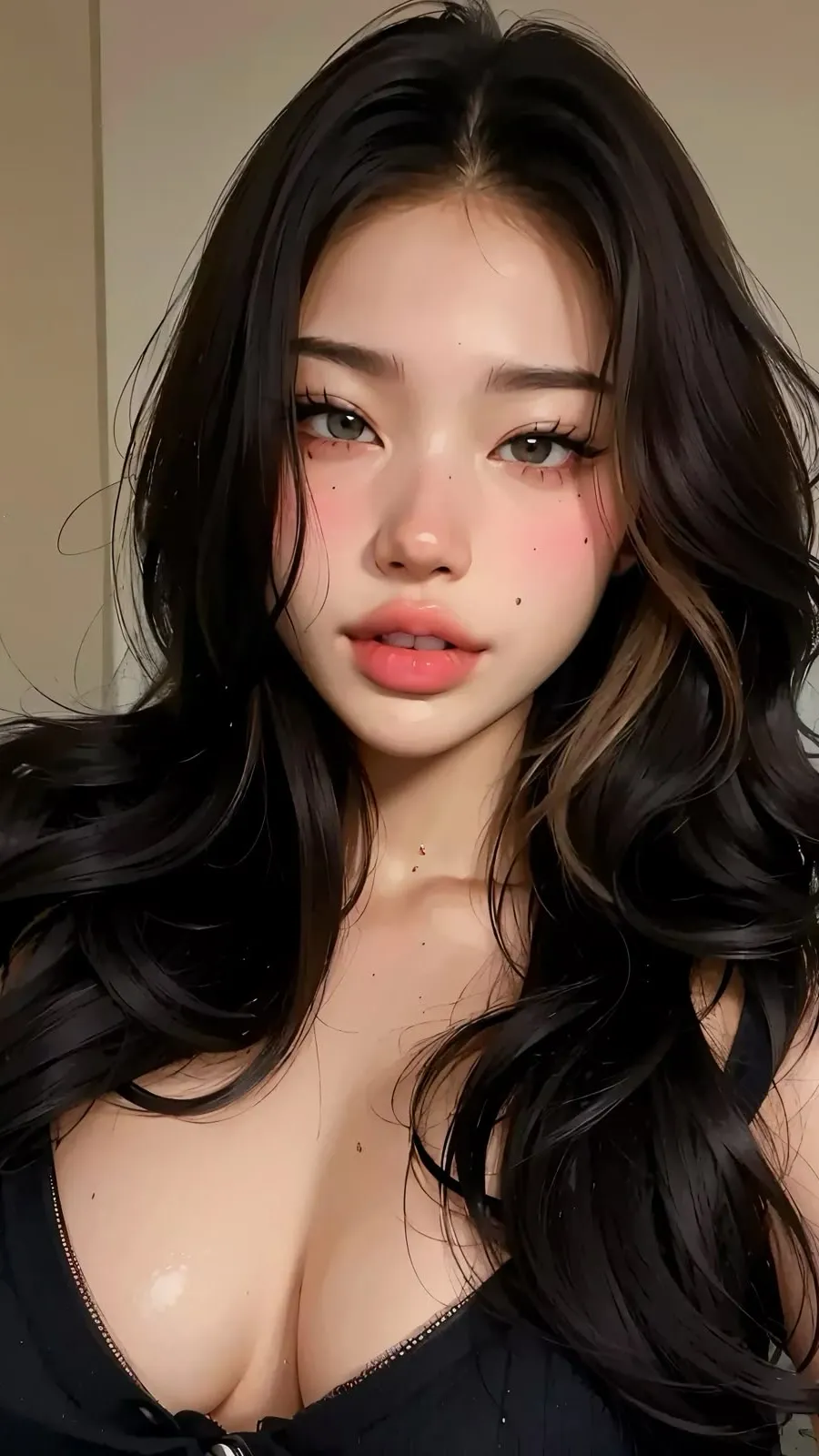 ai character: Léna  background