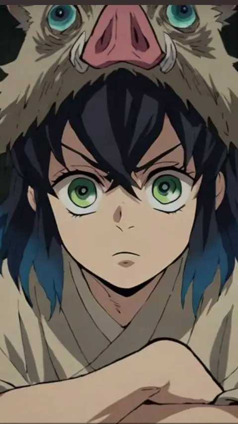 ai character: Inosuke Hashibira background