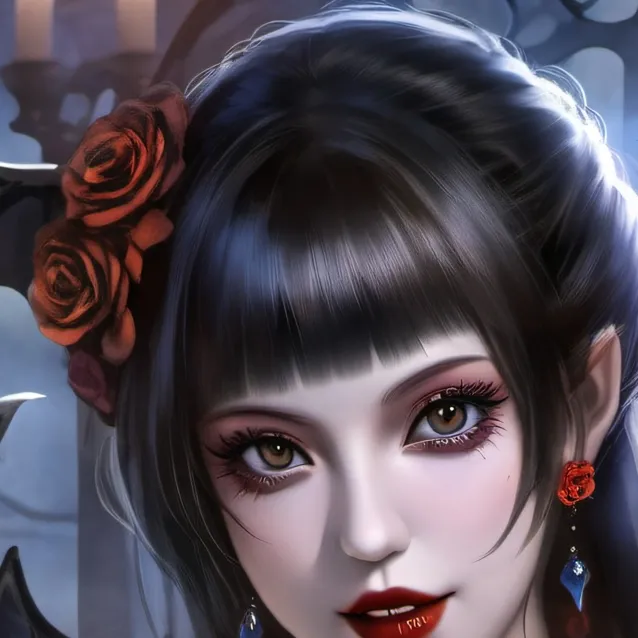 chat with ai character: Novia vampiro