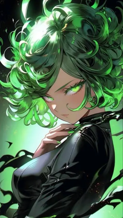ai character: Tatsumaki  background