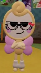 ai character: Glisten background