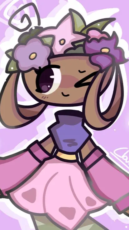 ai character: DW Easter sleepove background