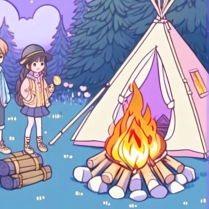 chat with ai character: DW Camping Trip