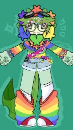 ai character: Dandy cant breathe background