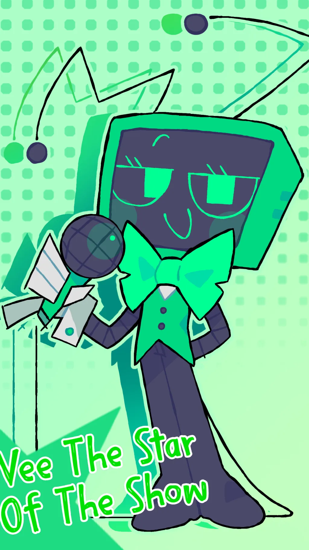 ai character: dw rp ft. vee background