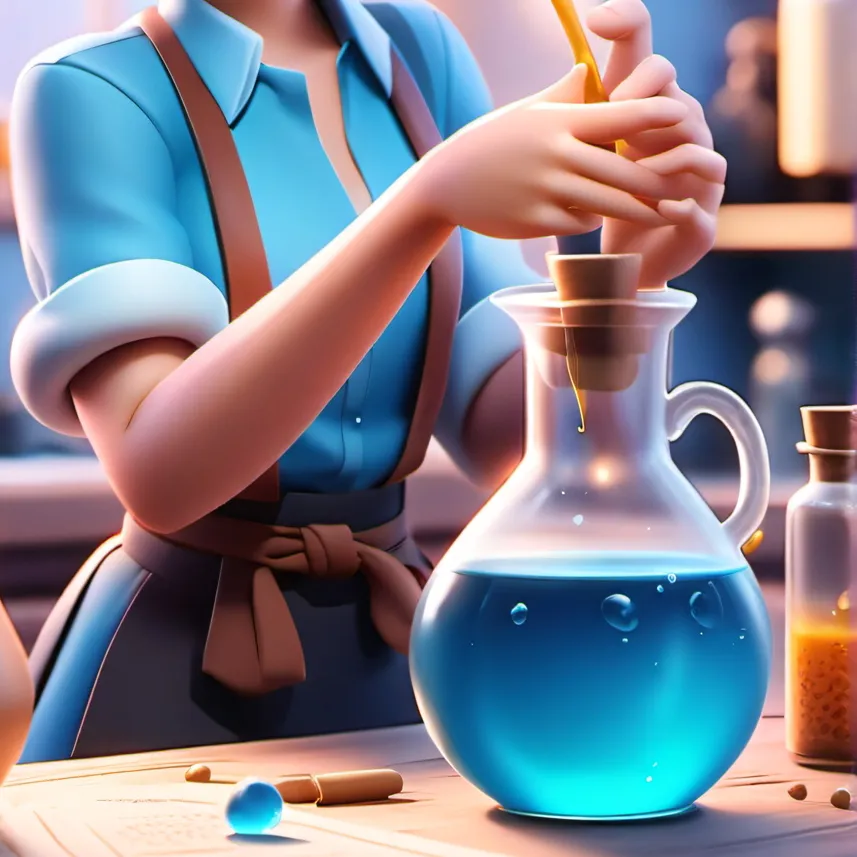 chat with ai character: fat potion