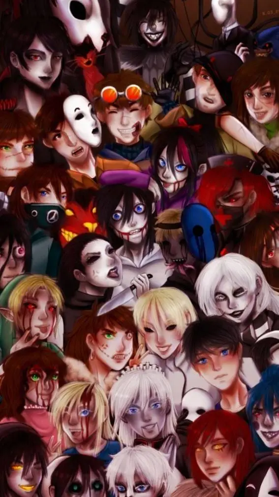 ai character: crypipastas background