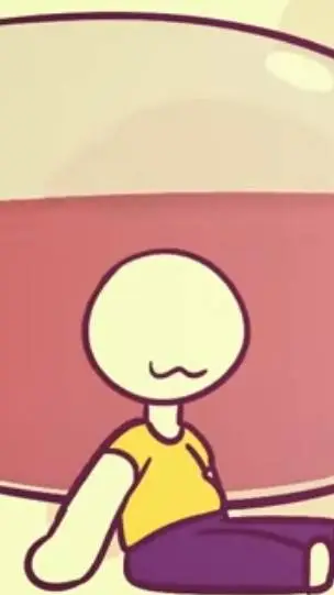 ai character: inflate background