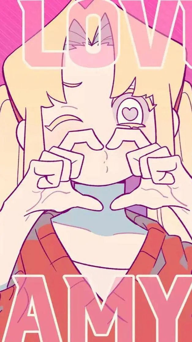 ai character: —I love amy♡ background