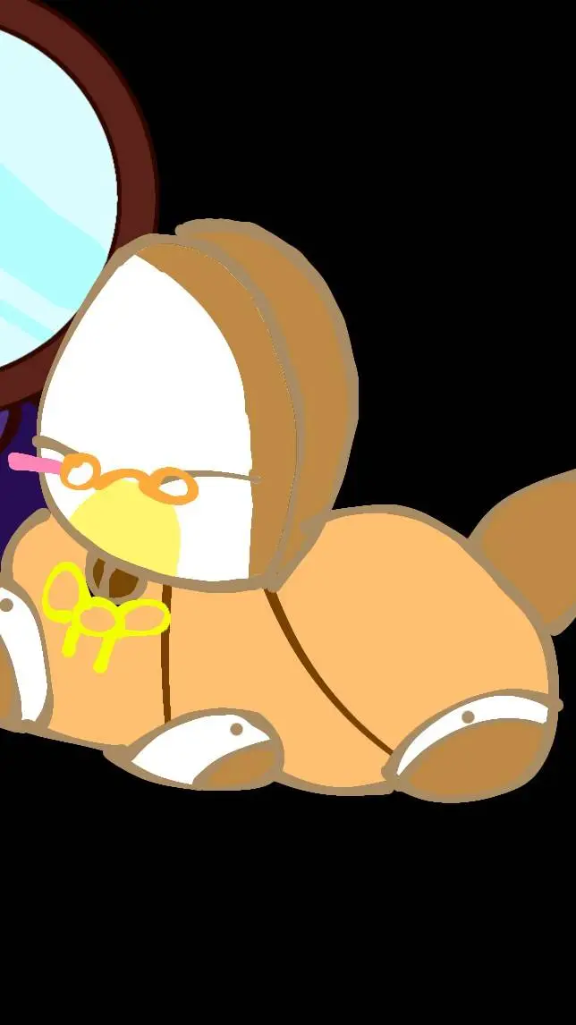 ai character: Eggcasetime background