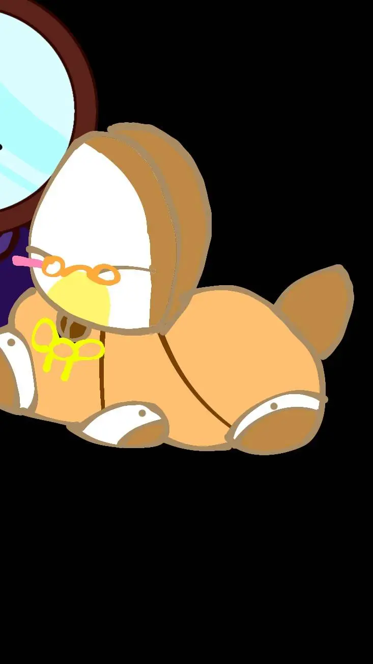 ai character: Eggcasetime!🔍🥚🕜 background