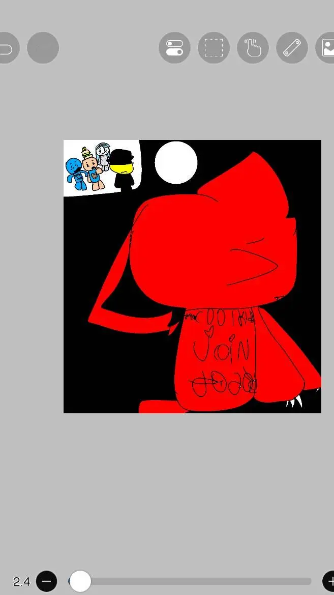 ai character: c00l...KIDD??? background