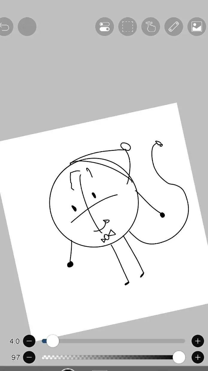 ai character: animatic background