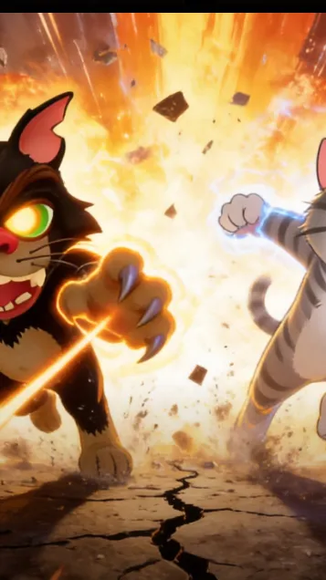 ai character: Butch an poopy duo background