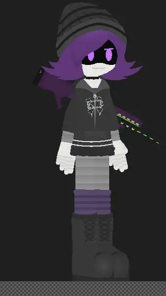 ai character: uzi background