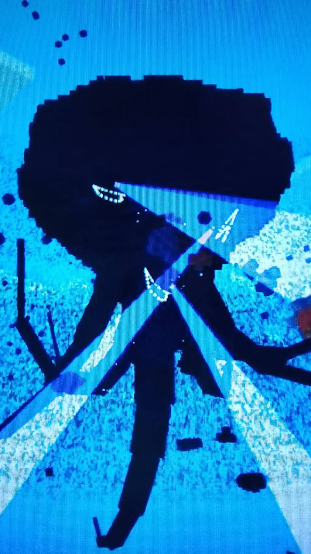 ai character: Whiter storm background