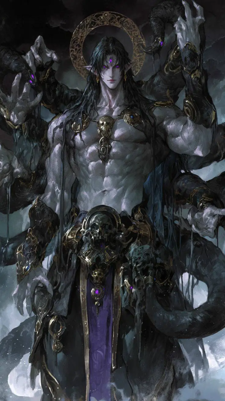 ai character: Demon King background